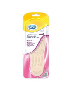 SCHOLL ACTIVGEL SEMELLE CHAUSSURE PLATE X2