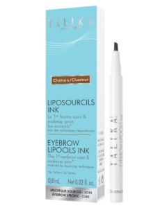 TALIKA LIPOSOURCILS INK FEUTRE CHATAIN 0ML8