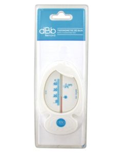 DBB THERMOMETRE BAIN POISSON BLANC