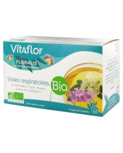 VITAFLOR BIO TISANE RESPIRATOIRE SACHET 18