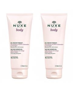 NUXE BODY GEL DOUCHE FONDANT 200ML LOT 2