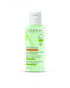 A DERMA EXOMEGA CONTROL GEL LAVANT 2EN1 200ML