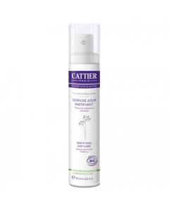 CATTIER FLEUR EMULSION SOIN JOUR MATIFI BIO 50ML