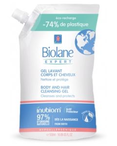 BIOLANE EXPERT GEL LAVANT CORPS CHEVEUX ECO 500ML