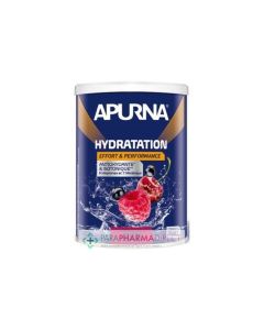 APURNA HYDRATATION BOISSON FRUIT ROUGE POUDRE 500G