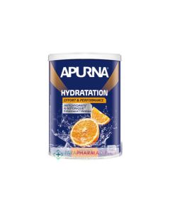 APURNA HYDRATATION BOISSON ORANGE POUDRE 500G