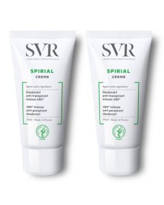 SPIRIAL CREME DEODORANTE ANTITRANSPIRANT 50ML X2