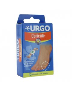 URGO TRAITEMENT CORICIDE PANSEMENT X12