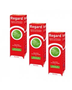 REGARD SOLUTION MULTIFONCTIONS 355ML X3 + 3 ETUI