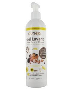 AUNEA GEL LAVANT VISAGE CORPS 400ML