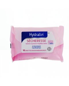 HYDRALIN SECHERESSE LINGETTE INTIME SACHET 10