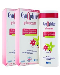 GYNOPHILUS GEL MOUSSANT INTIME 250ML X2