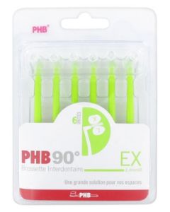 PHB 90D BROSSETTE INTERDENTAIRE EXTRAFINE X6