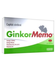 GINKOR MEMO CAPITAL CEREBRAL CAPSULE 60