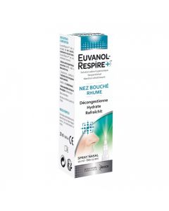 EUVANOL RESPIRE+ NEZ BOUCHE RHUME SPRAY NASAL 20ML