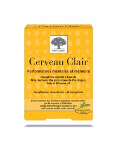 CERVEAU CLAIR COMPRIME 60