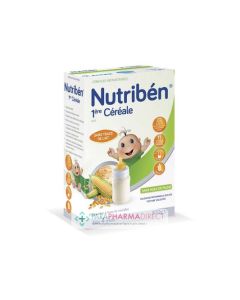 NUTRIBEN 1ER CEREALES 2AGE SS GLUTEN 300G