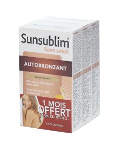 SUNSUBLIM AUTOBRONZANT INTENSIF CAPSULE 28 X3