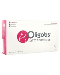 OLIGOBS GROSSESSE COMPRIME 30 + CAPSULE 30