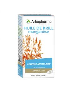 ARKOGELULES HUILE KRILL MANGANESE CAPSULE 45