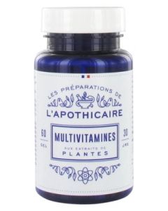 PREPARATIONS APOTHICAIRE MULTIVITAMINES GELULE 60