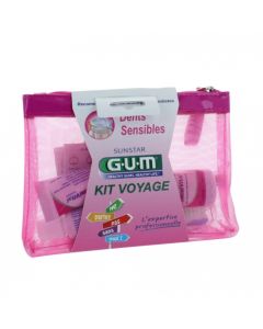 GUM KIT VOYAGE DENTS SENSIBLES 4PRODUITS