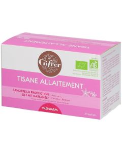 GIFRER TISANE ALLAITEMENT BIO SACHET 20