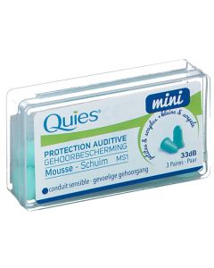 QUIES MINI PROTECTION AUDITIVE MOUSSE 6