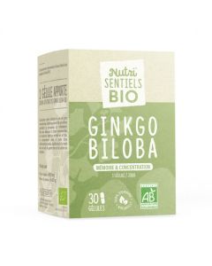 NUTRI SENTIEL GINKGO BIO GELULE 30