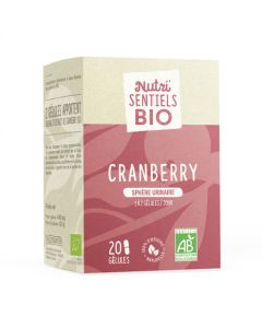 NUTRI SENTIEL CRANBERRY BIO GELULE 20