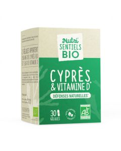 NUTRI SENTIEL CYPRES VITAMINE D BIO GELULE 30