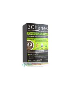 LES 3CHENES SOIN REPIGM 6.3 BLOND FONCE DO 60ML X2
