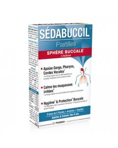 LES 3C PHARMA SEDABUCCIL SPHERE BUCCALE PASTILL 30