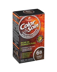 COLOR SOIN  6B MARRON CACAO ETUI 60ML X2