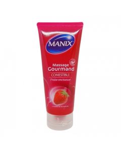 MANIX GEL MASSAGE GOURMAND FRAISE ONCTUEUSE 200ML