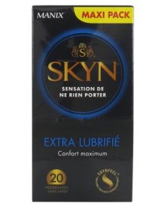 SKYN EXTRA LUBRIFIE PRESERVATIF 20