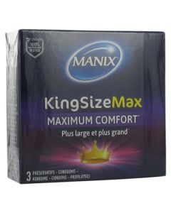 MANIX KING SIZE MAX PRESERVATIF  3