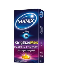 MANIX KING SIZE MAX PRESERVATIF 14