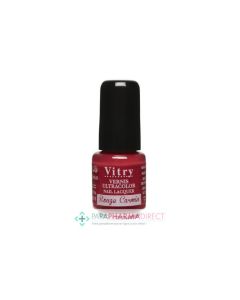 VITRY VERNIS ONGLES ROUGE CARMIN MINI 4ML