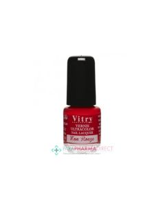 VITRY VERNIS ONGLES MON ROUGE MINI 4ML