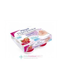 PEPTI JUNIOR MON 1ER DESSERT CREME FRAISE 100G X4