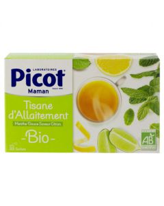 PICOT MAMAN TISANE ALLAITEMENT MENTHE CITR SAC 20