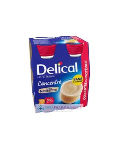 DELICAL BOISSON CONCENTREE NOISETTE 200ML X4