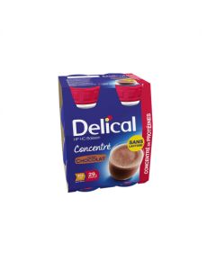 DELICAL HP HC BOISSON CONCENTREE CHOCOLAT 200ML X4