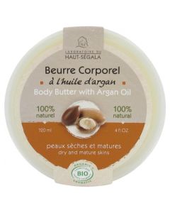 HAUT SEGALA BEURRE CORPOREL ARGAN BIO 120ML