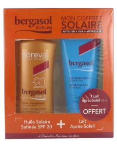 BERGASOL SUBLIM HUILE SATINEE SPF20 125ML + AP SOL