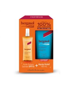 BERGASOL SUBLIM HUILE SATINEE SPF10 125ML + AP SOL
