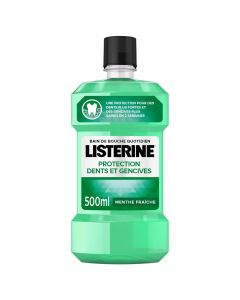 LISTERINE PROTECT DENTS GENC PLUS LEGER BAIN 500ML