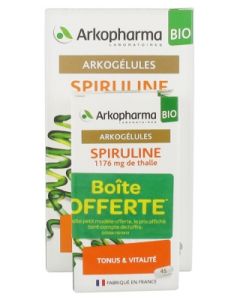 ARKOGELULES SPIRULINE BIO GELULE 150 + 45 OFFERTE