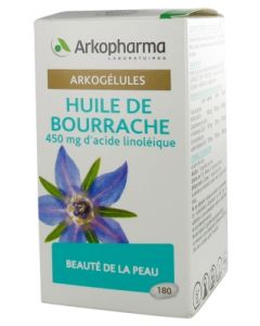 ARKOGELULES HUILE BOURRACHE BIO CAPSULE 180